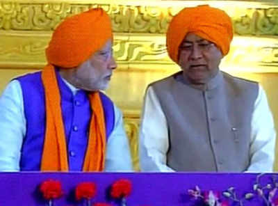 In Patna, PM Modi returns Nitish Kumar's favour