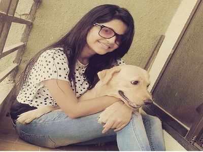 Megha Chakraborty takes a street dog home