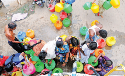 Chennai Water Crisis: One In 5 Taps Serves Contaminated Water | Chennai ...