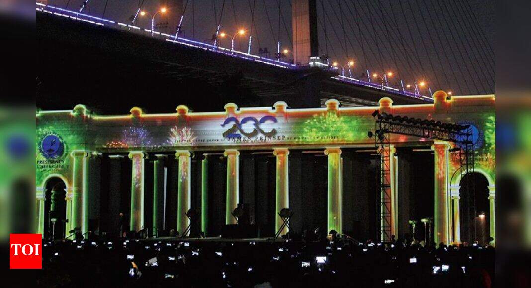 Presidency current students light inaugural lamp | Kolkata News - Times ...