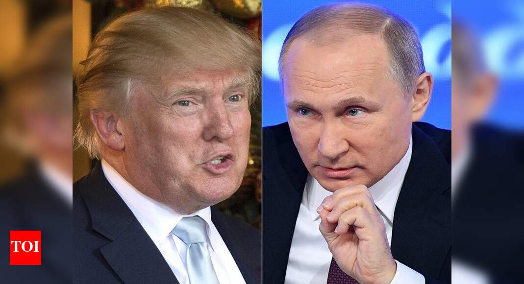 Putin ordered cyberattack to help you: US intel to Trump - Times of India