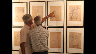 Cartoon exhibition adds laughter to life