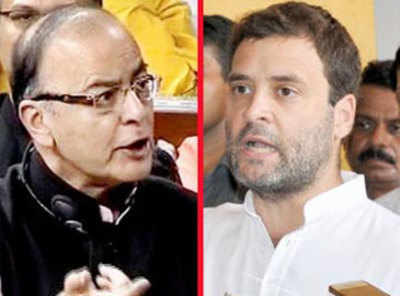 PM Modi thinks of future, Rahul Gandhi thinks of disrupting Parliament: Jaitley on note ban