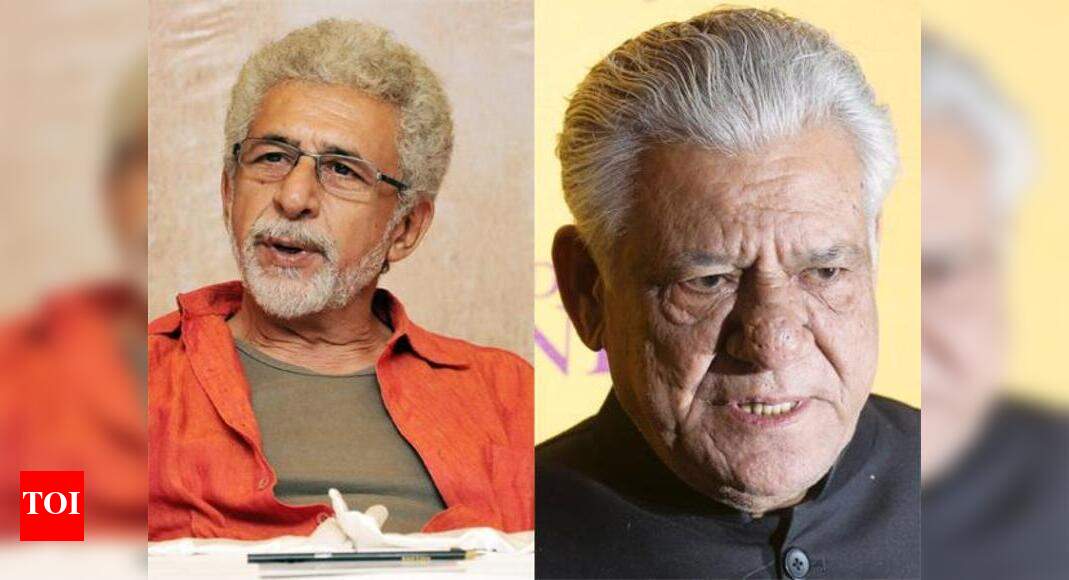 When Om Puri jumped to save Naseeruddin Shah's life | Hindi Movie News ...