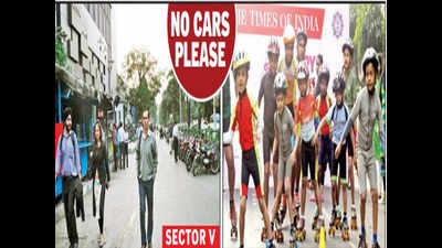 Kolkata's Sector V core area may soon turn off-limits for vehicles