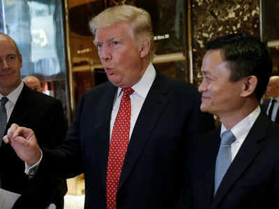 Alibaba's Jack Ma tries to placate Donald Trump with offer of creating one million jobs