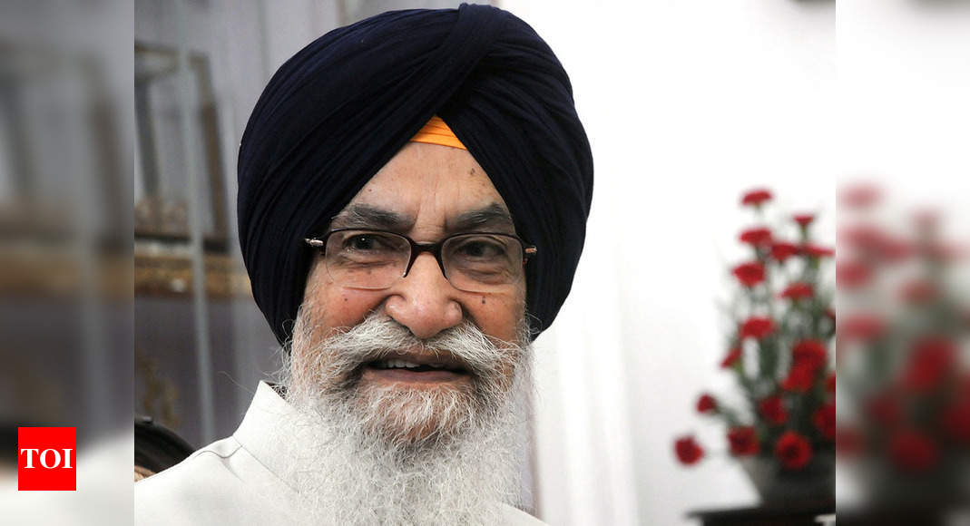 Surjit Singh Barnala: The Akali who could have been PM | Chandigarh ...