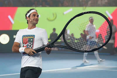 Roger Federer Wears Underdog Tag With A Smile Tennis News Times Of India<script async src=