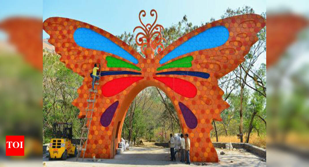 Butterfly garden opens in National Burns Centre premises Navi Mumbai