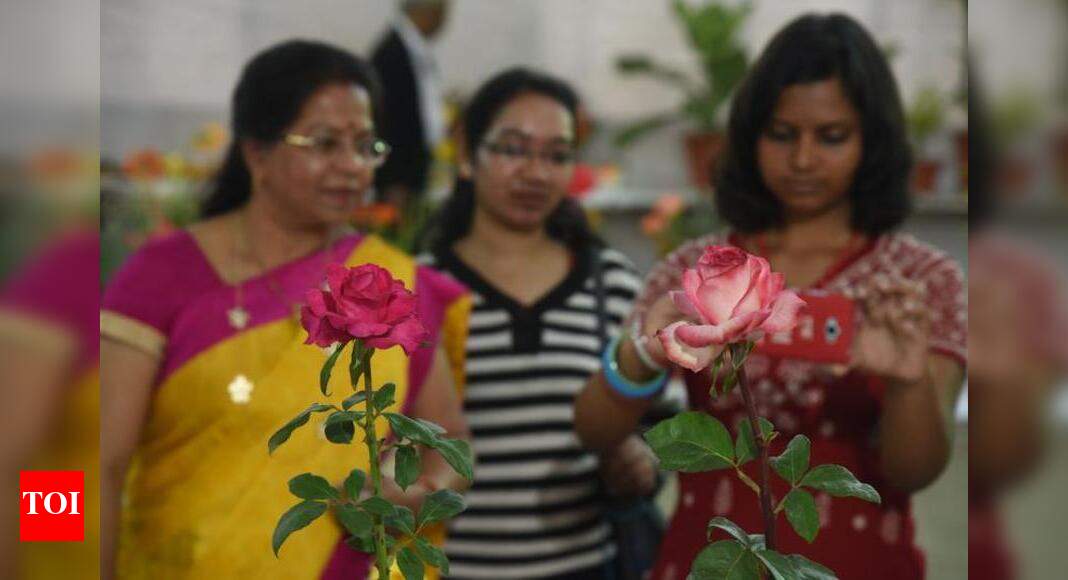 Flower show that gives a social message too Nagpur News Times of India
