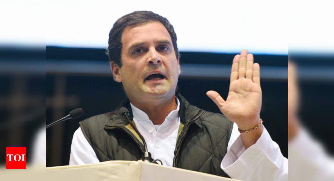 Rahul Gandhi: 'Dear BJP, don't be afraid,' Rahul Gandhi says on Twitter ...