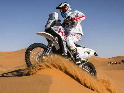 Dry river beds, rocks, camel grass made navigation a challenge: Santosh