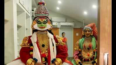 Kochi school festival: In Kathakali it was Arjuna all the way