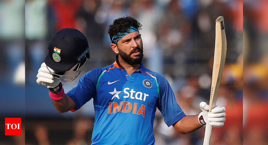 India v England: Yuvraj Singh scores first century since ...