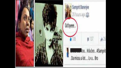 Boy posts 'bye' on Facebook, found hanging