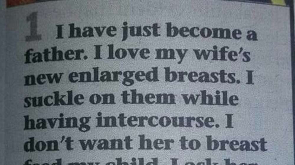 16 most WTF yet hilarious questions ever answered by Sexpert | The Times of  India