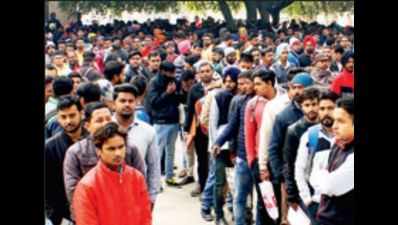 In poll bound Punjab, MCAs, techies among 19,000 vying for class IV posts