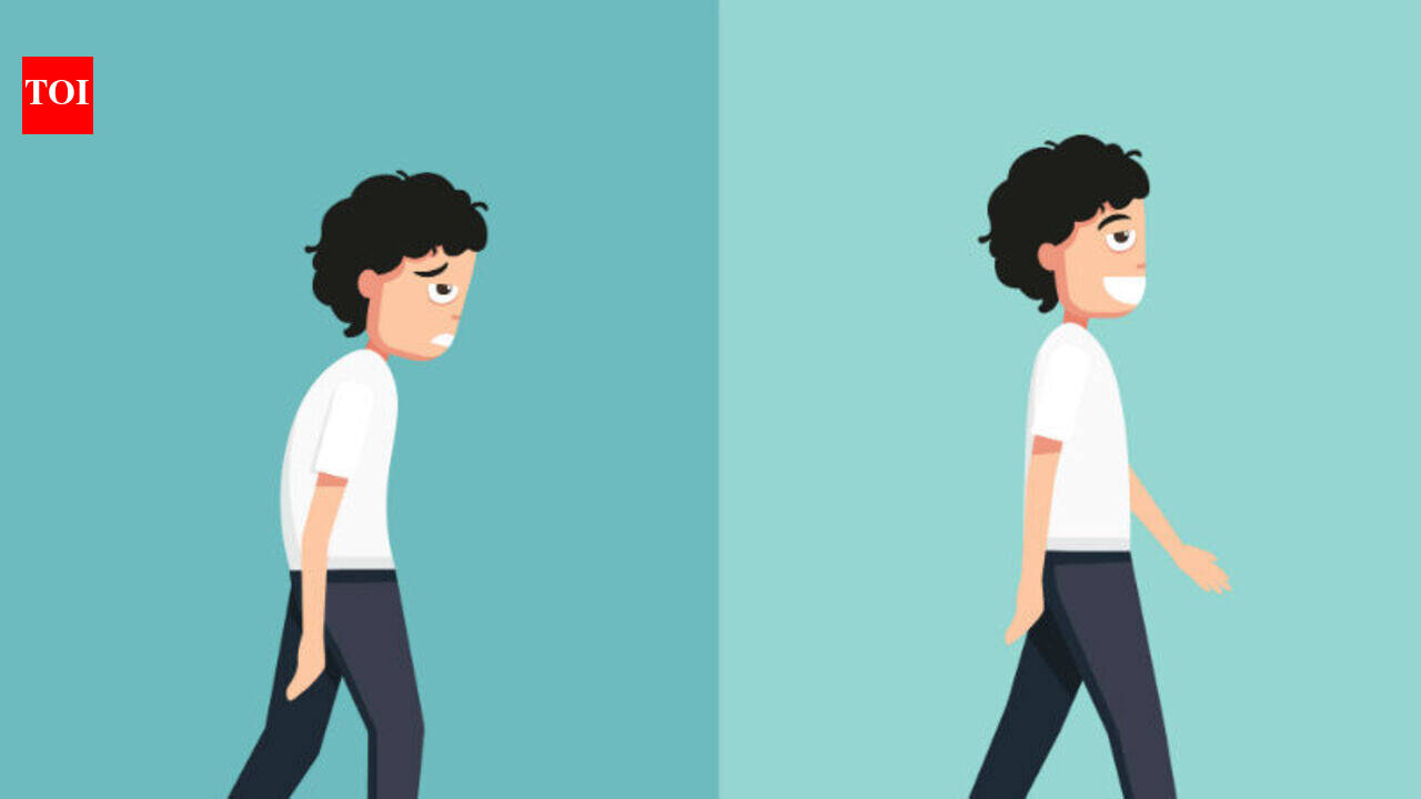 Walking posture: Right and wrong
