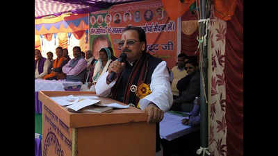 Ajay Bhatt files nomination from Ranikhet