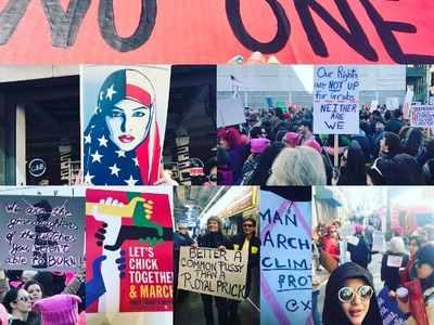 Lakshmi Manchu joins the Women's March in LA