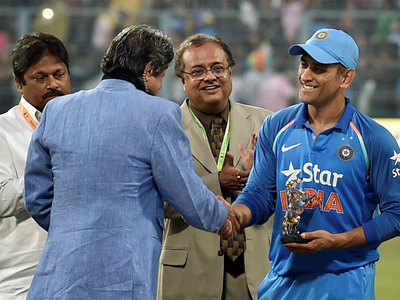 India v England, 3rd ODI: Eden names stand after Ganguly; Dhoni feted during Ind-Eng ODI