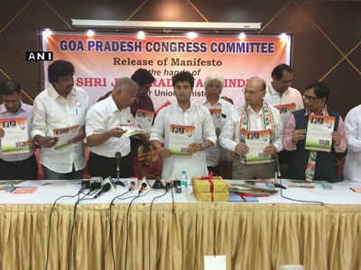 Congress promises to ban floating casinos in Goa's river in theor manifesto
