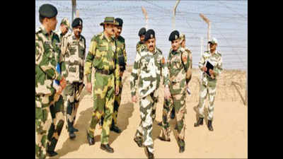 BSF IG takes stock of security in Bikaner