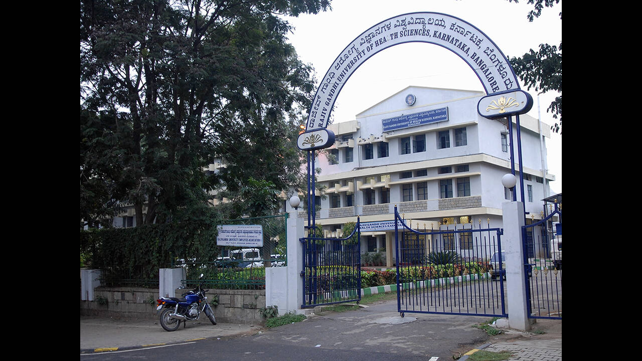 Rajiv Gandhi University Of Health Sciences: Under pressure, Rajiv Gandhi University of Health Sciences campus moves to Ramanagara | Bengaluru News - Times of India