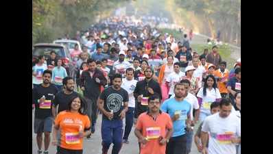 Hyderabadis run for girl child