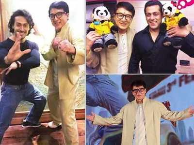 Salman Khan, Saif Ali Khan, Tiger Shroff and Kangana Ranaut meet Jackie Chan in Mumbai
