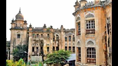 Osmania general hospital gasps for attention: Heritage building crumbling, roofs caving in