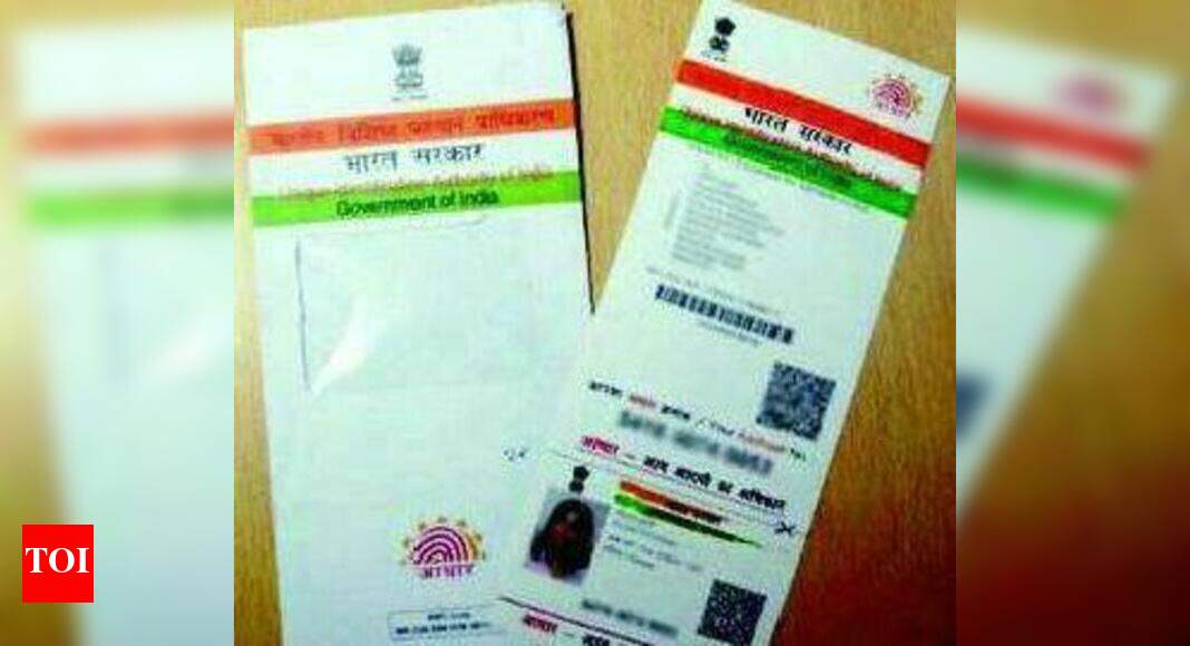 UIDAI: UIDAI warns against agencies printing plastic Aadhaar cards ...