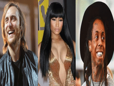 Minaj, Wayne to collaborate with Guetta on his new music