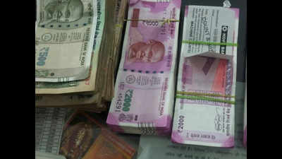 Cash seized from power minister and MLA Milind Naik Milind Naik’s office