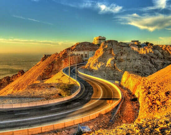 Jebel Hafeet Mountain