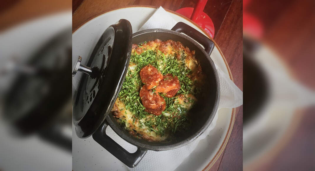 Chorizo Pot Pie Recipe: How to Make Chorizo Pot Pie Recipe | Homemade Chorizo Pot Pie Recipe