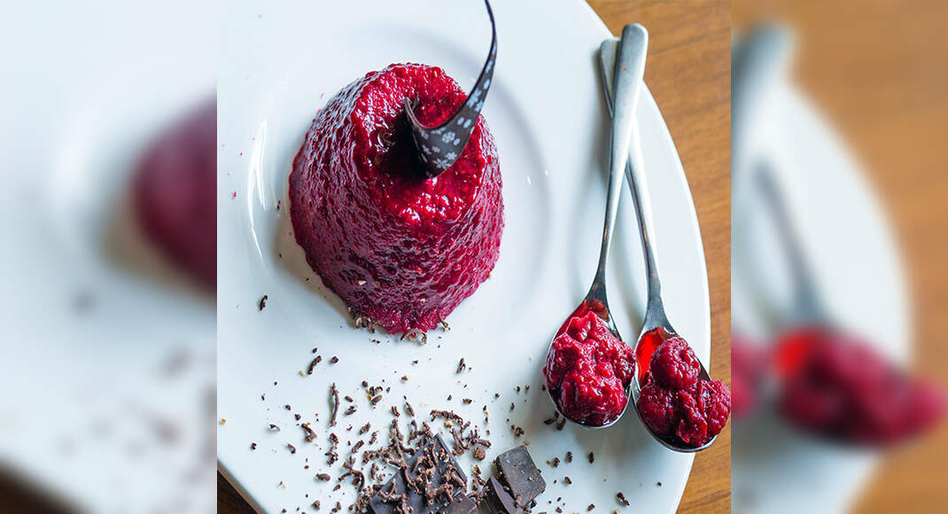 Viennese Raspberry Choco Mousse Recipe: How to Make Viennese Raspberry ...