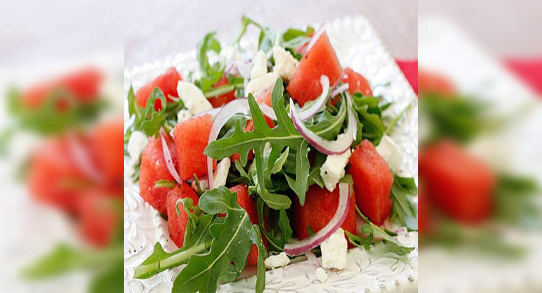 Watermelon and Feta Cheese Salad Recipe: How to Make Watermelon and Feta Cheese Salad Recipe | Homem