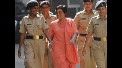Sadhvi Pragya, 7 others, acquitted in murder of ex-RSS pracharak