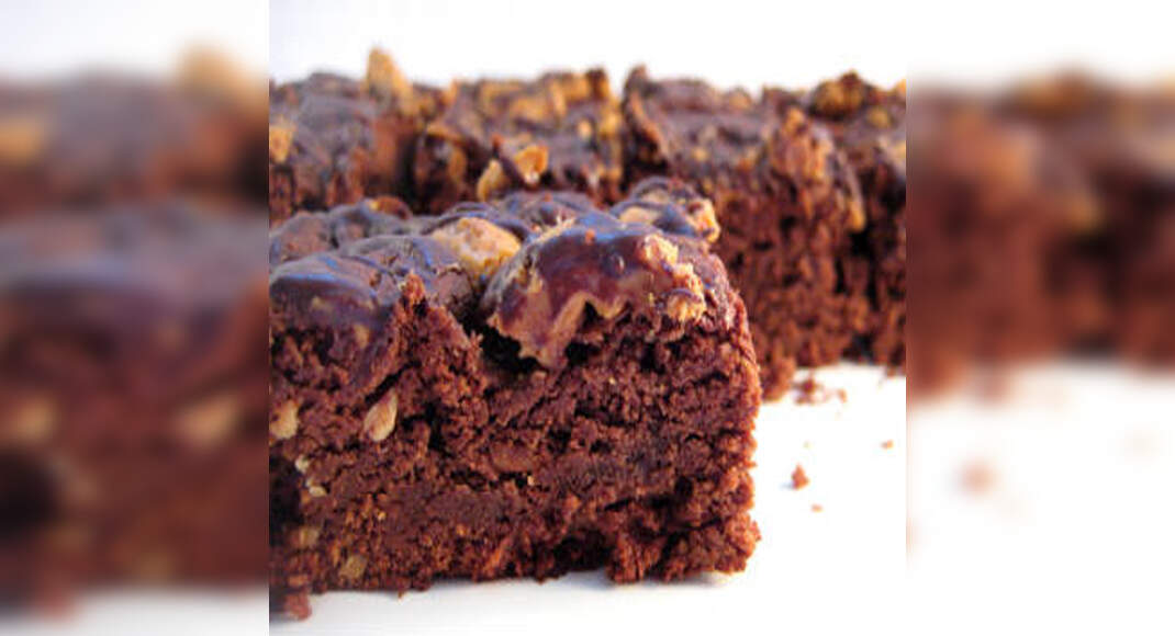 Peanut Butter Brownies Recipe: How to Make Peanut Butter Brownies Recipe | Homemade Peanut Butter Br