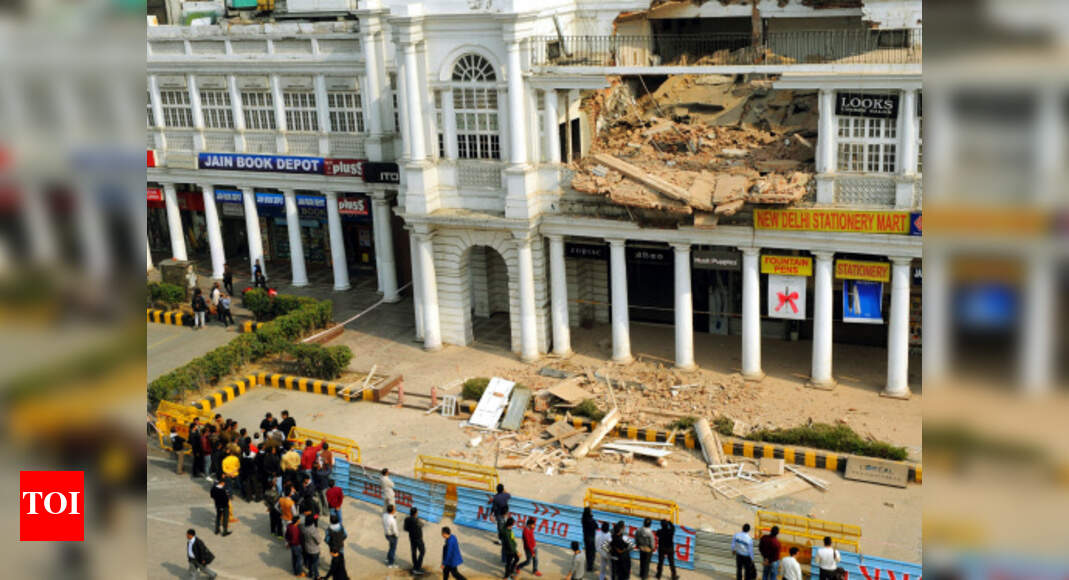 NDMC panel to check Connaught Place building | Delhi News - Times of India