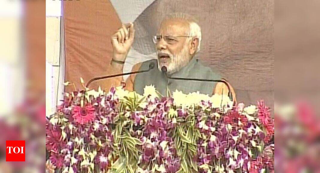 PM Modi at Meerut rally: 'SCAM' means Samajwadi, Congress, Akhilesh ...