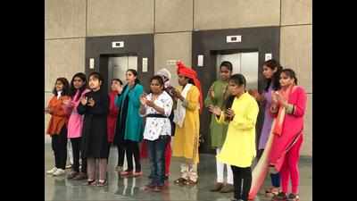 Be sensitive to the blind, disabled: Gurugram gets together