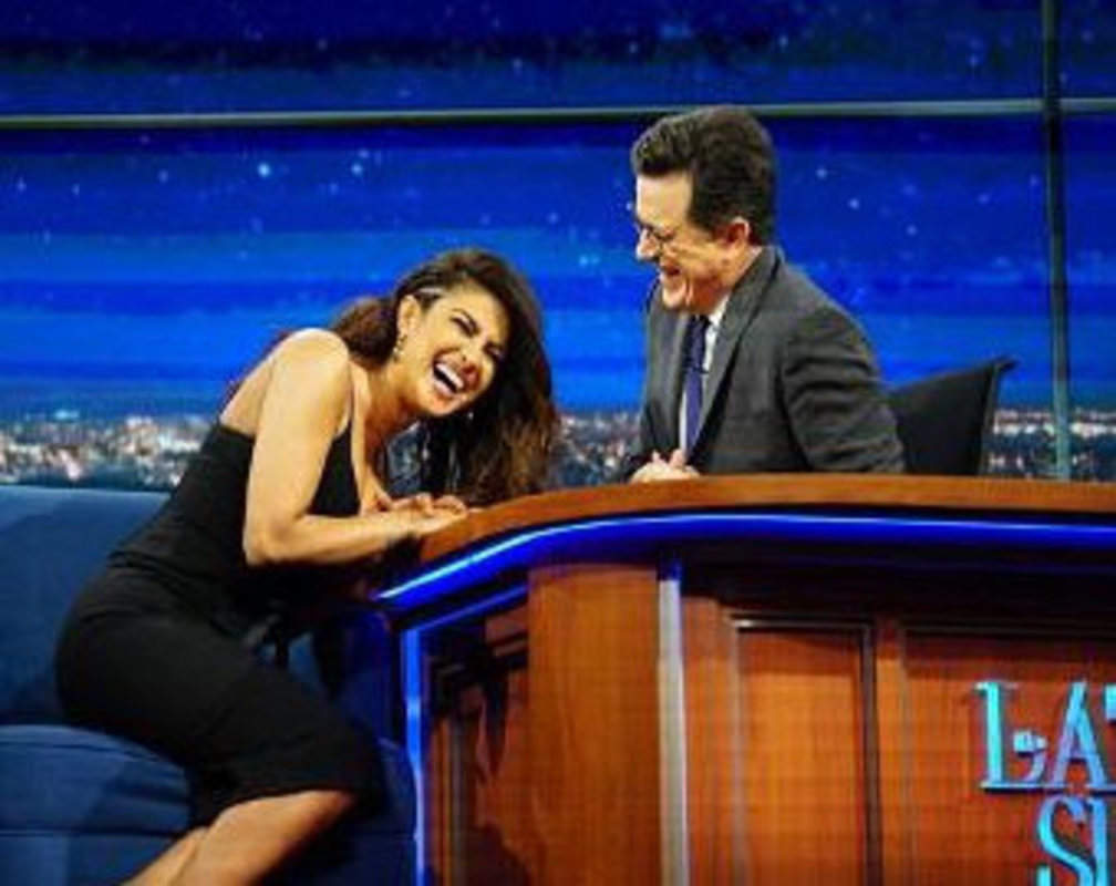 
The Late Show With Stephen Colbert: Priyanka talks about her confused 'global accent'
