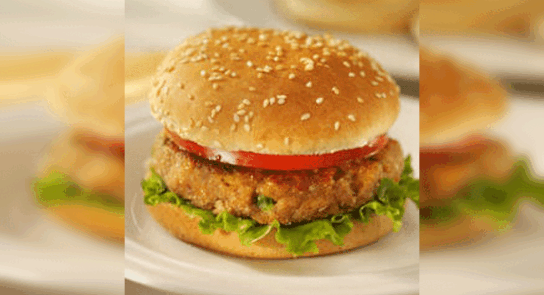 Tuna Burger Recipe: How to Make Tuna Burger Recipe | Homemade Tuna Burger Recipe
