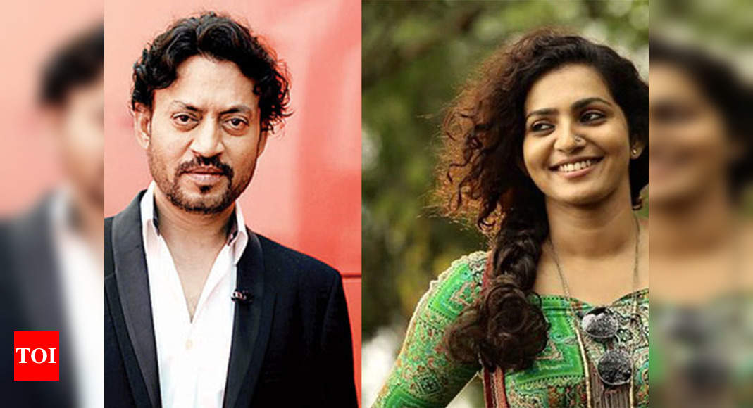 Parvathy to star in a travel romance with Irrfan Khan | Malayalam Movie ...