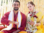 Arunoday Singh holidays with wife Lee Elton in Goa