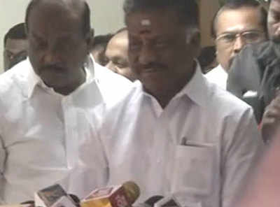 Dharma will win, says Panneerselvam after meeting governor