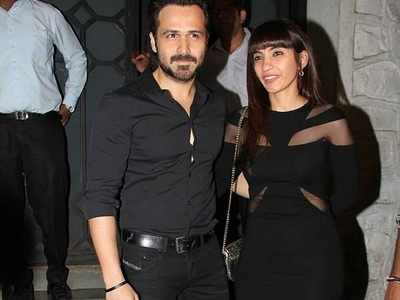 Pic: Emraan Hashmi and wife on a romantic dinner date