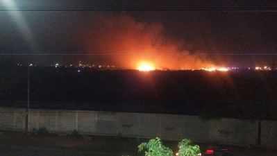 Fire rages for four hours at Kodungaiyur dumpyard in Chennai